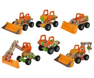 Constructor Wheel Loader 6-in-1 Building Set