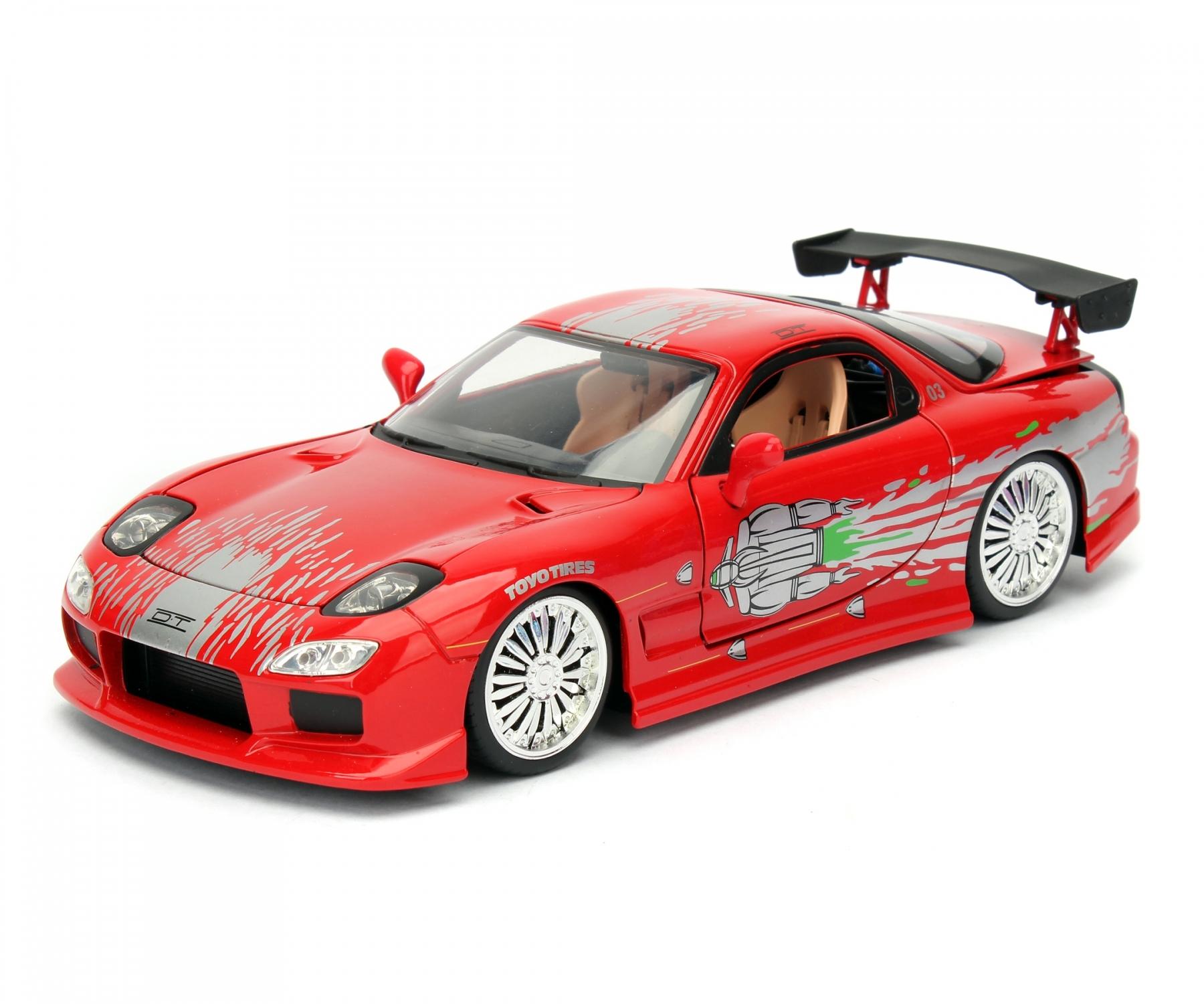中古】JADATOYS 1/24 マツダ RX-7 1993 IMPORT RACER 20周年記念