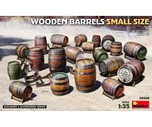 1:35 Wooden Barrels small Size