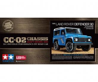 1:10 Land Rover Defender 90, RC assembly kit, CC-02