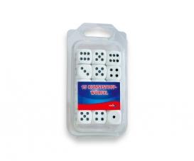 15 Plasticdice white