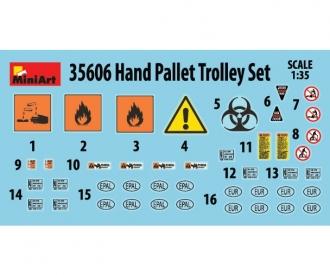1:35 Hand Pallet Truck Set