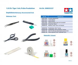 1:35 Dt. Tiger I Init./Frühe Produktion