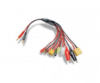 Multi-Charger Cable 8in1, 4mm plug