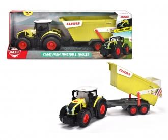 CLAAS Farm Tractor & Trailer Toy Tractor 64 cm