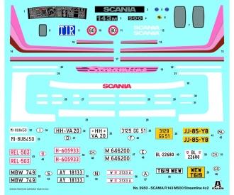 Scania 143M 500 Streamline 4x2 Model Kit