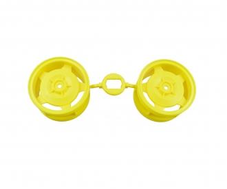 Rear Buggy Wheels, RC spare part, 60/35 pair
