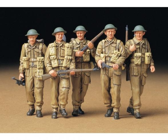 1:35 British Infantry on Patrol, figure set