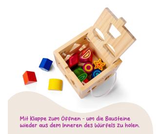 Eichhorn Shape Sorting Cube