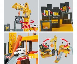 Creatix Construction Playset + 5 Volvo vehicles