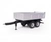 1:14 2-Axle Dump Trailer, trailer kit