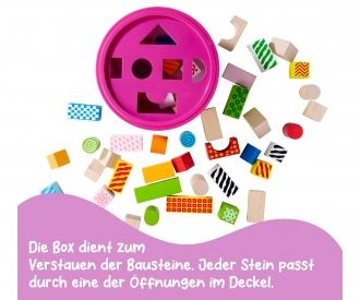 Eichhorn Color, Wooden Building Blocks