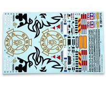 Scania 770 S 6x4 Sticker-Set, Modell-Dekore