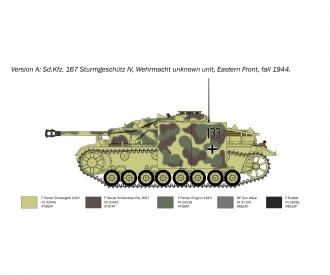 Italeri Sturmgeschütz IV model kit 1:35 scale