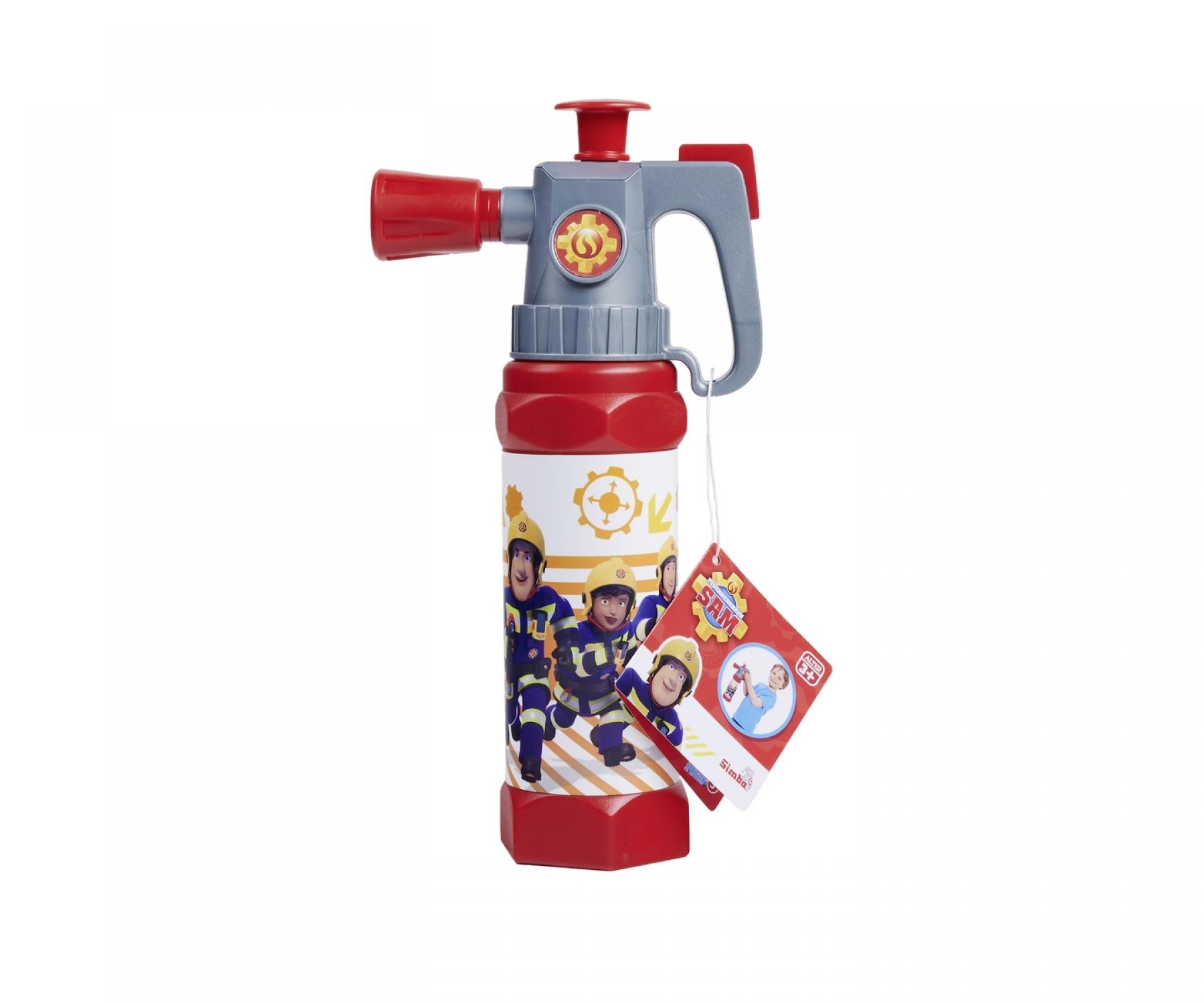 Simba Pompieri Estintore Giocattolo 109252514, Con Acqua E Sapone, Per Bambini Da 3 Anni, Multicolore, Altezza 31 Cm - 2