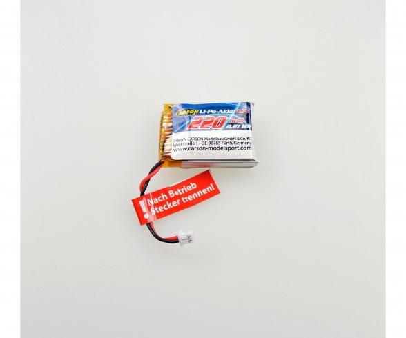 X4 Cage Autostart battery, 3.7V LiPo pack