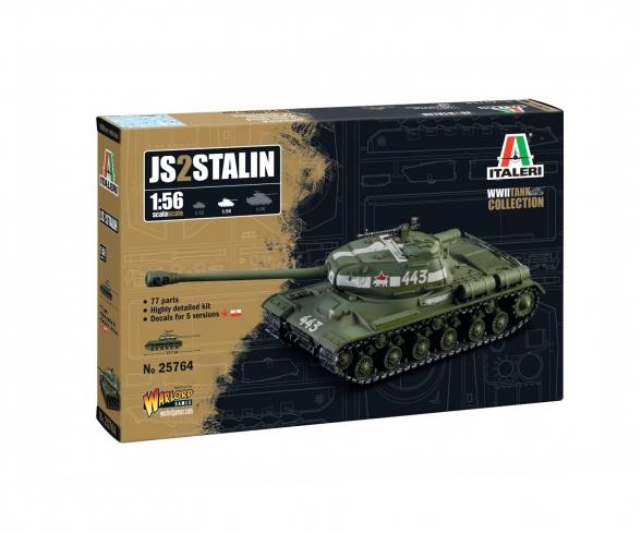 Italeri JS-2 Stalin Tank Model Kit 1:56 Scale