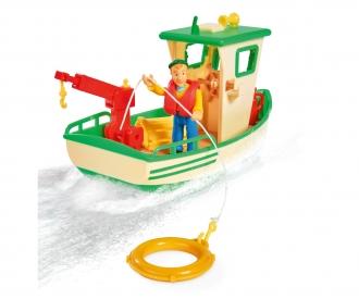 Bateau de pêche de Sam Charlie avec figurine