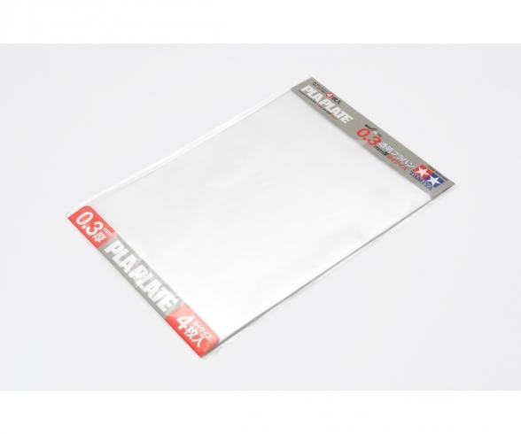 Clear Pla-Plate, sheet set, 0.3 mm B4 size