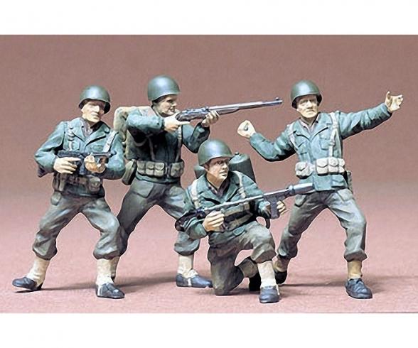 1:35 U.S. Army Infantry, plastic model figure set