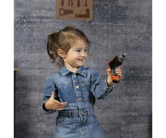 Smoby Black+Decker Werkbank mit Kran