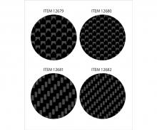 1:6 Carbon Decal Plain EF, water-slide decal