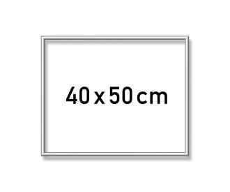 Aluminium Frame Silver 40 x 50 cm - Painting by Numbers