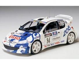 1:24 Peugeot 206 WRC, plastic model kit