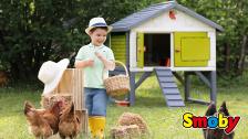 Aufs Huhn gekommen - der Smoby Hühnerstall Cluck Cluck Cottage