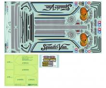Aufkleber Squash Van GF-02