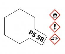 PS-58 Pearl Clear, polycarbonate spray paint