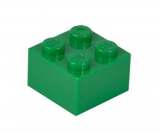 Blox - 100 briques de 4 pièces vertes - compatibles avec les briques de jeu connues