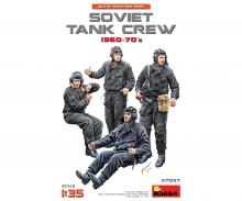 1:35 Fig. Soviet Tank Crew 1960-70s