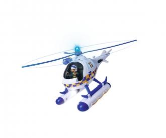 Simba 109252510 Brandweerman Sam helikopter Wallaby met Tom figuur, met