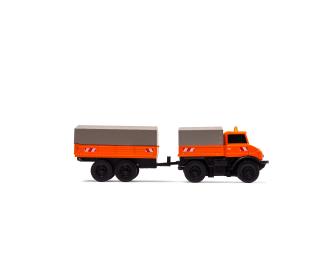 1:87 MB Unimog U406 m. Annexe 100%RTR orange