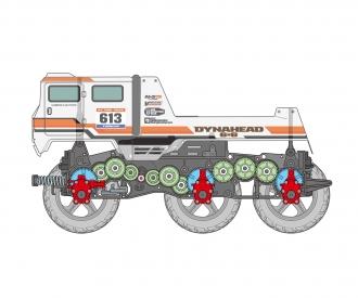 Buy 1:18 RC Dynahead 6x6 (G6-01TR) online | Tamiya