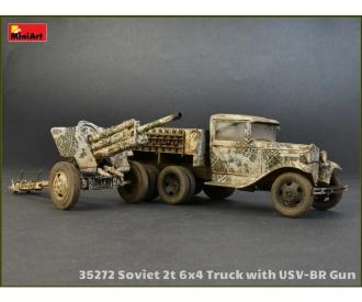 1:35 Sov. 2t LKW 6x4 m. 76mm USV-BR Pak