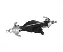 1:14 Driven Front Axle, RC truck axle, diff lock