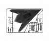 Italeri F-117A Stealth Nighthawk Model Kit 1:72