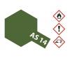 AS-14 Flat Olive Green, paint spray, 100 ml
