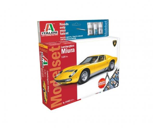 1:24 Lamborghini Miura Model Set