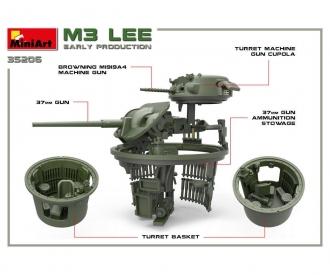 1:35 M3 Lee Frühe Produkt. m. Interieur