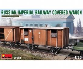 1:35 Rus. Imperial Railway Covered Wagon