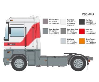 Italeri Renault AE500 Magnum Truck Kit 1:24