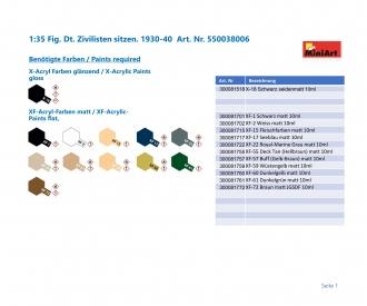 1:35 Fig. Ger. Sitting Civilians 30s-40