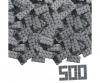 Blox 500 briques grises 8 plots en vrac