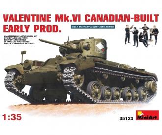 1:35 Valentine Mk.6 Canad. Première prod.