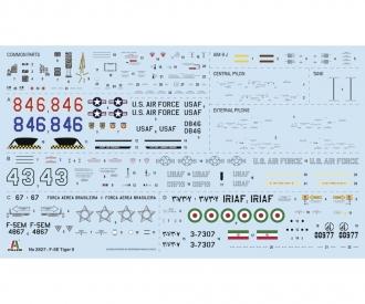 Northrop F-5E Tiger II Aircraft Model Kit 1:48