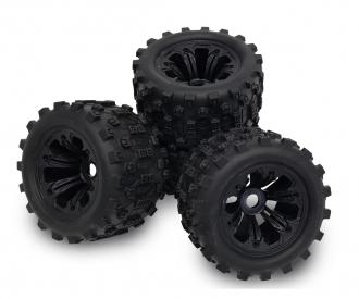 1:8 Wheel-Set KOD, wheel set, 17 mm hex
