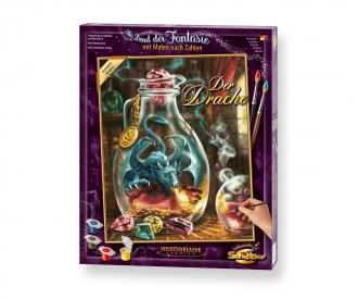 Der Drache 40 x 50 cm – Malen nach Zahlen